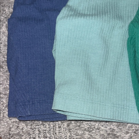 Colorful Ribbed Shorts Set - Picture 5 of 6